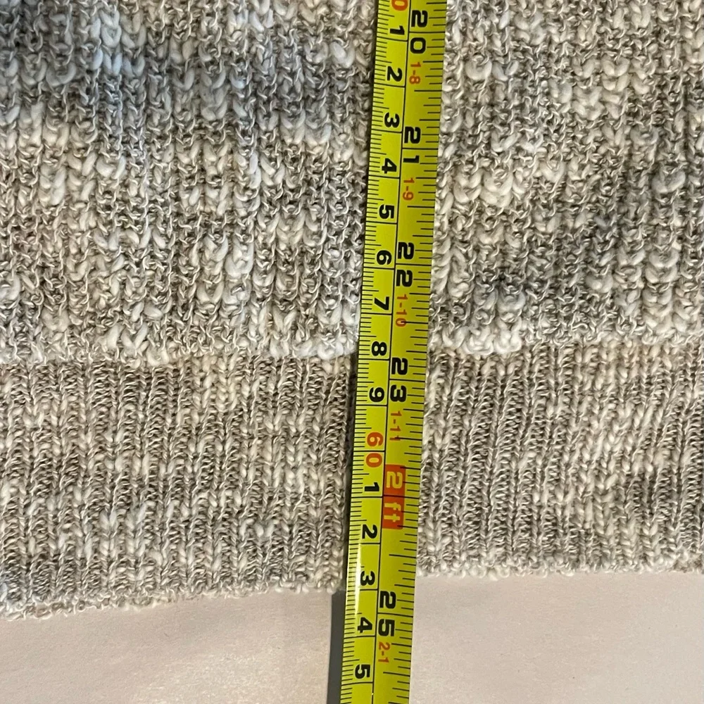 ATM Anthony Thomas Melillo Hooded 100% Cotton Knit Sweater Size Small